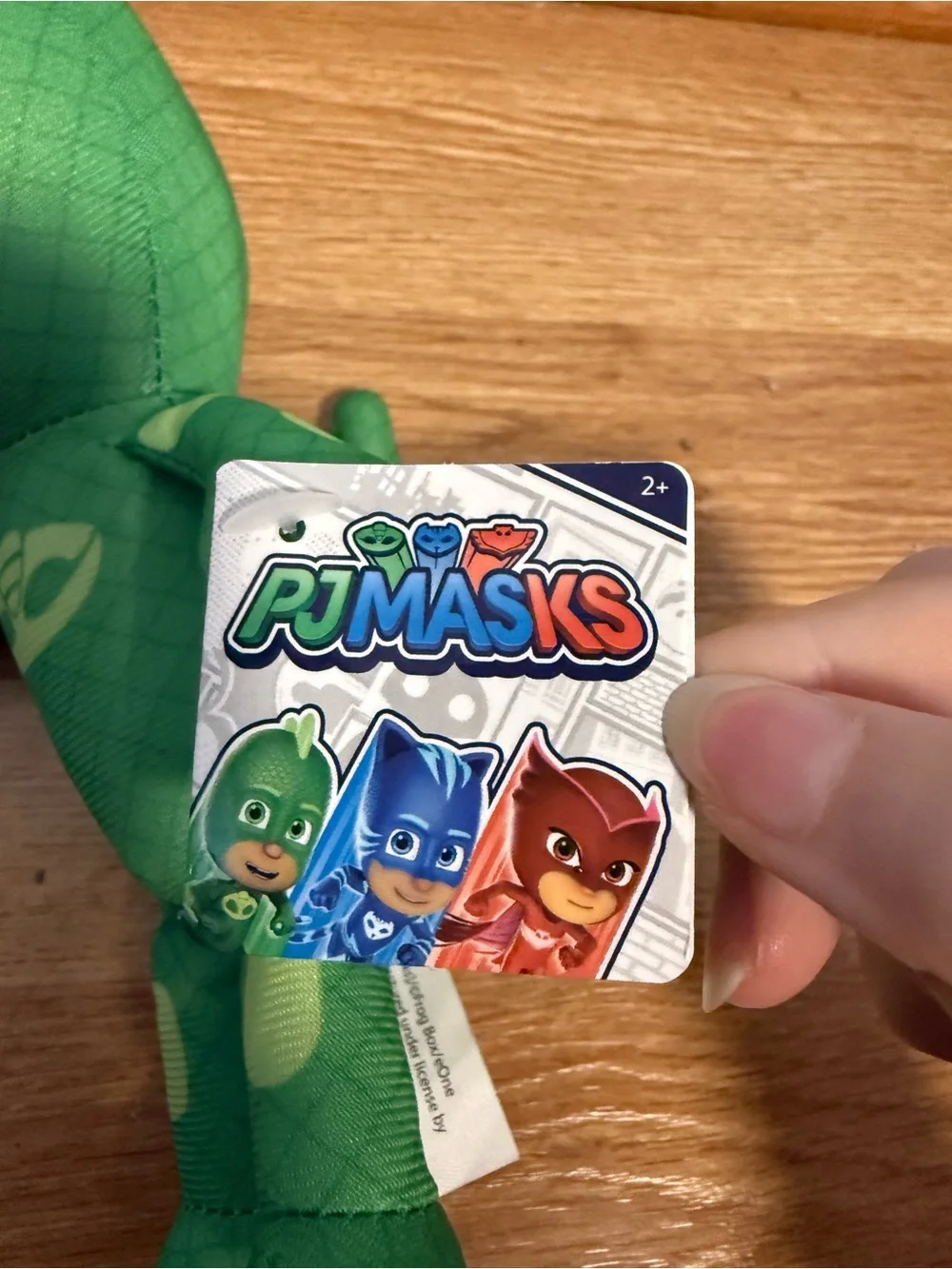 PJ Masks Gekko Plush Stuffed Toy Superhero Green 6